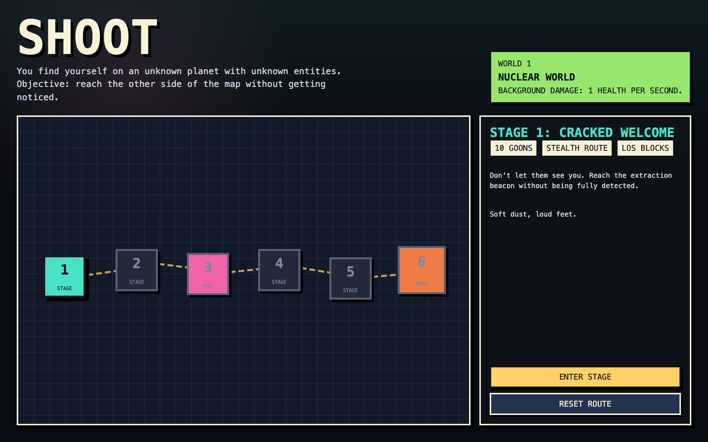 Screenshot of 2D Shooter