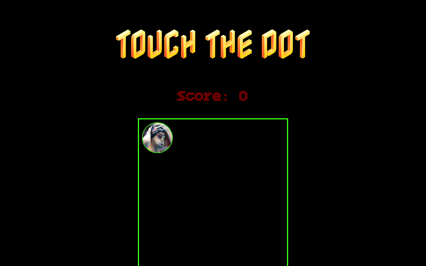 Screenshot of Catch the Dot